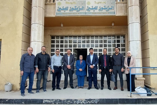 بشعار "نحو مجتمع محصن".. فريق من مركز أعالي الفرات يقوم بزيارة مدارس الرمادي للحد من الظواهر السلبية